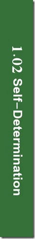 self-determination